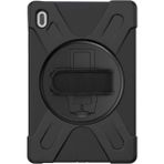Smcase Samsung Galaxy Tab S7 Fe T733 Uyumlu Kılıf Defender Tablet Tank Koruma Standlı Df3 Siyah