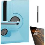 Smcase Samsung Galaxy Tab S7 Fe T736 360 Donebilen Koruma Kapakli Standli DN22 Nano Kalem Kılıf