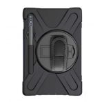 Smcase Samsung Galaxy Tab S7 Plus T970 Tablet Tank Koruma Defender Standli DF3 Kılıf