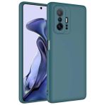 Smcase Xiaomi 11T Kamera Korumalı Mara Lansman Silikon Siyah Cep Telefonu Kılıfı