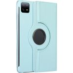 Smcase Xiaomi Mi Pad 6 Pro Kılıf Kapaklı Standlı 360 Dönebilen Koruma Dn2 Mavi
