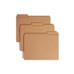 Smead Bağlayıcı Dosya Klasörü, 1 Bağlantı Elemanı, Güçlendirilmiş 1/3 Kesimli Tab, Mektup Boyutu, Kraft, Kutu başına 50 (14834)