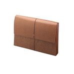 Smead Kapaklı ve Kordon Kapamalı Klasik Genişleyen Dosya Cüzdanı, 5-1/4" Genişleme, Yasal Boyut, Redrope, Kutu başına 10 adet (71376)