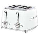 Smeg 1x4 Beyaz Ekmek Kızartma Makinesi