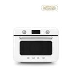 Smeg 50’s Style Beyaz Retro Buharlı Mini Fırın