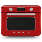 Smeg 50’s Style Kırmızı Retro Buharlı Mini Fırın