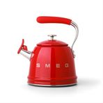 Smeg 50's Style Kırmızı Set Üstü Düdüklü Kettle 2.3 lt