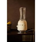 SMEG 50's Style Krem Kişisel Blender - Double Botttle