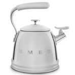 Smeg 50'S Style Paslanmaz Çelik Set Üstü Düdüklü Kettle 2.3 Lt Beyaz