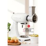 Smeg 50's Style Retro Beyaz Stand Mikser 4.8 Litre 700 W Dökme Demir Alüminyum Malzeme SMF03WHEU