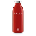Smeg 50'S Style Retro Clima Bottle Çelik Termos 500 Ml - Kırmızı