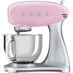 Smeg 50's Style Retro Serisi Stand Mikser Pembe Hamur Yoğurma Makinesi
