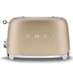 SMEG 50'S Style Retro TSF01CHMEU Mat Gold Ekmek Kızartma Makinesi