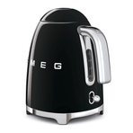 SMEG 50's Style Siyah Kettle - 1x2 Ekmek Kızartma Makinesi Ve Filtre Kahve Makine Seti