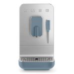 Smeg, BCC12SBMEU otomatik espresso makinesi, buhar başlığı, entegre tahıl değirmeni, termoblok sistemi, 1,4 l tank, çıkarılabilir toplama tepsisi, kompakt ölçüler