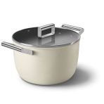 Smeg CKFC2611CRM 26 cm Krem Tencere