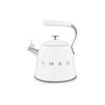 SMEG CKLW2001WH 50’s Style Retro Beyaz Islıklı Kettle Çaydanlık 2.3 L (İthalatçı Garantili)