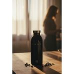 Smeg Clima Bottle Siyah 500 ml Paslanmaz Çelik Termos