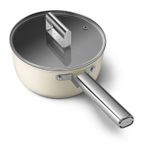 Smeg Cookware 50'S Style 20 Cm Sos Tenceresi Krem Rengi