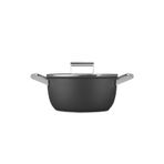 Smeg Cookware 50's Style CKFC2411BLM Siyah Tencere