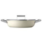 Smeg Cookware 50'S Style Krem 28 cm Pilav Tenceresi