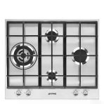 Smeg Gazlı Ocak Nowa Lınea - Px164l, Paslanmaz Çelik Rengi