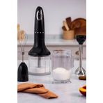 Smeg HBF03BLEU Siyah 50's Style Retro El Blender Seti