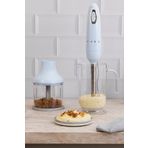 Smeg HBF03PBEU Mavi 50's Style Retro El Blender Seti