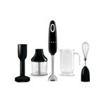 Smeg HBF22BLEU Siyah El Blender Seti