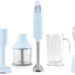 Smeg HBF22PBEU 50's Style Pastel Mavi El Blender Seti