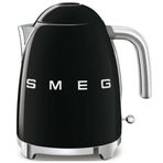 Smeg KLF03BLEU 2400 W 1.7 lt Kapasiteli Su Isıtıcı Siyah 
