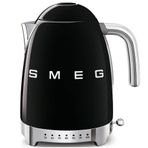 Smeg KLF04BLEU 2400 W 1.7 lt Kapasiteli Su Isıtıcı Siyah 