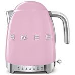 Smeg KLF04PKEU 2400 W 1.7 lt Kapasiteli Su Isıtıcı Pembe 