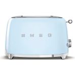 smeg Mavi Ekmek Kızartma Makinesi 2x1 - Beyaz