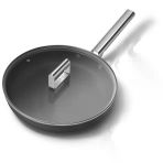 Smeg Mutfak 12Inch Black Frypan