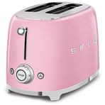 Smeg Pembe 1x2 Ekmek Kızartma Makinesi