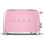 smeg Pembe Ekmek Kızartma Makinesi 2x1 - Beyaz