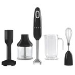 Smeg Siyah 50's Style El Blender Seti