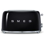 Smeg TSF01BLEU 1500 W 6 Programlı 4 Dilim Hazneli Ekmek Kızartma Makinesi