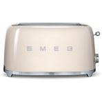 Smeg TSF01CREU 1500 W 6 Programlı 4 Dilim Hazneli Ekmek Kızartma Makinesi