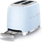 Smeg TSF01PBEU 1500 W 6 Programlı 4 Dilim Hazneli Ekmek Kızartma Makinesi