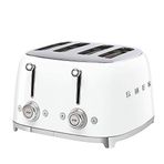 Smeg TSF03WHEU Beyaz Ekmek Kızartma Makinesi