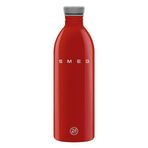 Smeg Urban Bottle Kırmızı Paslanmaz Çelik Matara Matara 1L