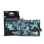 SmellWell Koku Giderici Hava Temizleme Torbaları (1 Paket | 100 g) Aktif Bambu Kömür Oda Parfümü Spor Salonundan Arabaya (Maxi) kullanım için