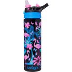 Smiggle All Stars Yalıtımlı Paslanmaz Çelik Suluk 520 ml - Beyaz - Siyah - Pembe