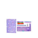 Smiggle Infinity Unicorn Desenli Pop Out Kırtasiye Seti - Mor