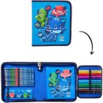 Smiggle - Pj Mask Kırtasiye Seti ve Kalem Kutusu - Renkli