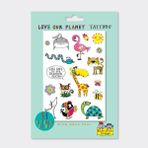 Smiggle Rachel Ellen - Love Our Planet Çocuk Geçici Dövmeler