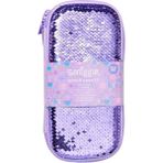 Smiggle - Renkli Sihirli Payetler Küçük Hardtop Kalemlik Kırtasiye Hediye Seti Çocuk Doğum Günü Okul Paketi Kız - 1 Adet