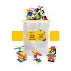 Smile Blocks 1000 Parça Fermuar Poşetli Mikro Blok Eğitici Oyuncak